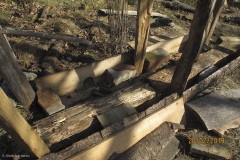 abri à hérisson et clôture